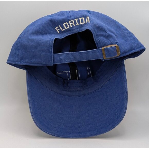 University of Florida Gators '47 Brand Blue White UF Logo Strap Back Hat Cap - Picture 4 of 6